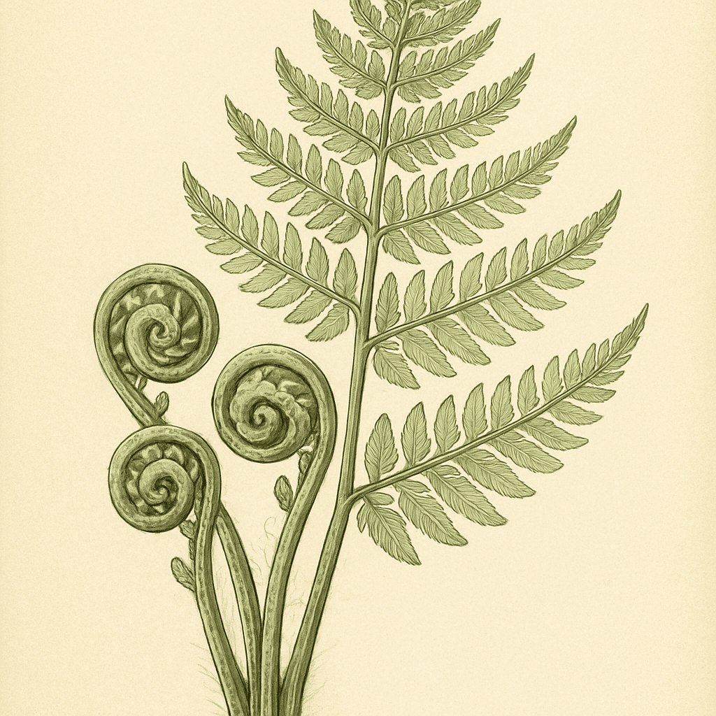 Paku / Fiddlehead Fern in Bali