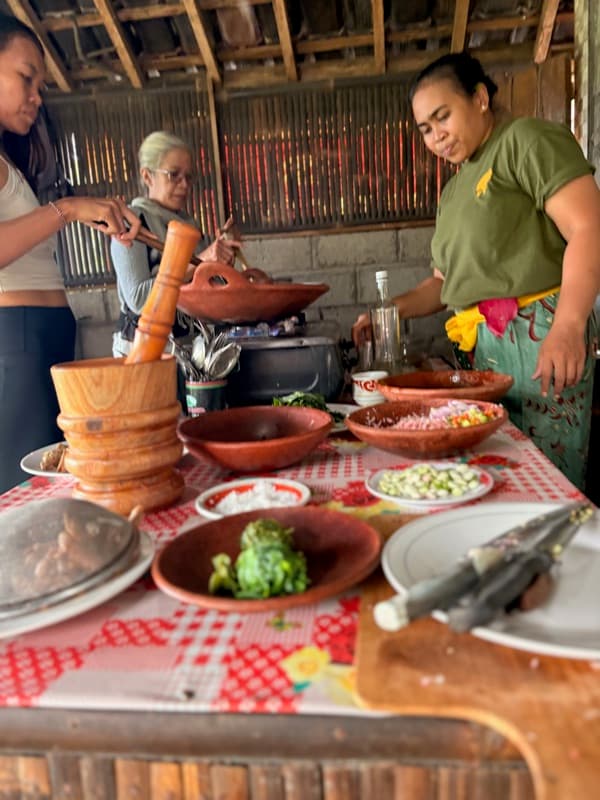 Traditional mortar and pestle